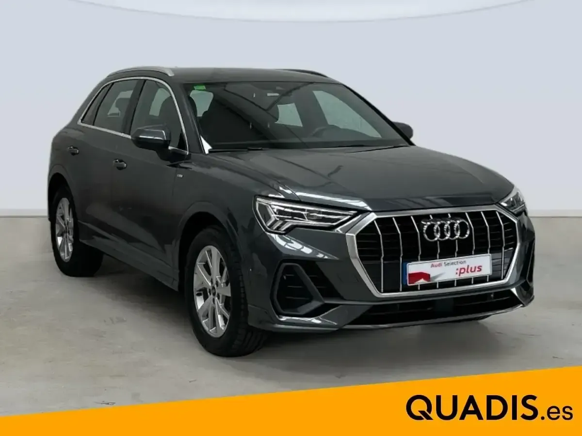 Usado Audi Q3 S-Line 150 CV (110 kW) 2021 Gris SUV