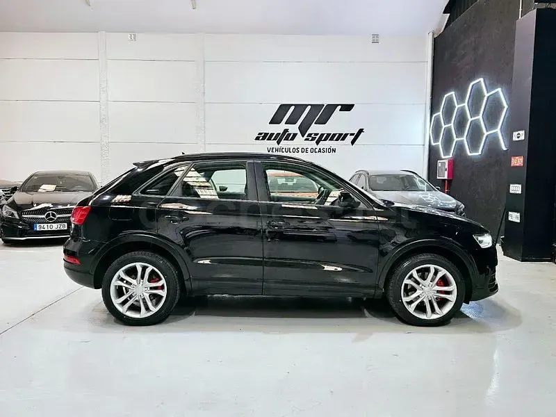 Usado Audi Q3 180 CV (132 kW) 2016 Negro SUV