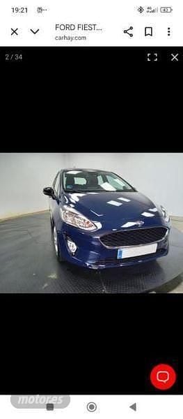 Usado Ford Fiesta Titanium 74 CV (54 kW) 2021 Azul Utilitario