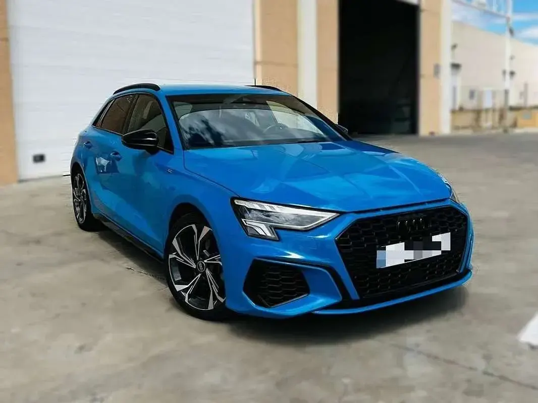 Usado Audi A3 Sportback S-Line 150 CV (110 kW) 2023 Azul Utilitario