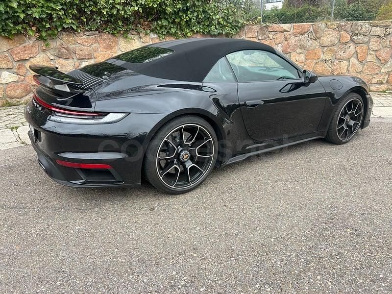 Usado Porsche 911 Turbo S Cabriolet 650 CV (478 kW) 2022 Negro Descapotable