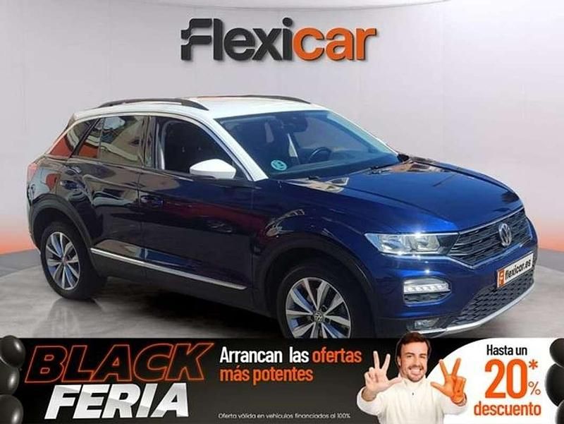 Azul Usado 2018 VW T-Roc Advance SUV | 16.990 € (Buen precio) - Imagen 1/4