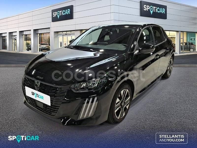 Negro Usado 2025 Peugeot 208 Allure Utilitario | 19.490 € - Imagen 1/4