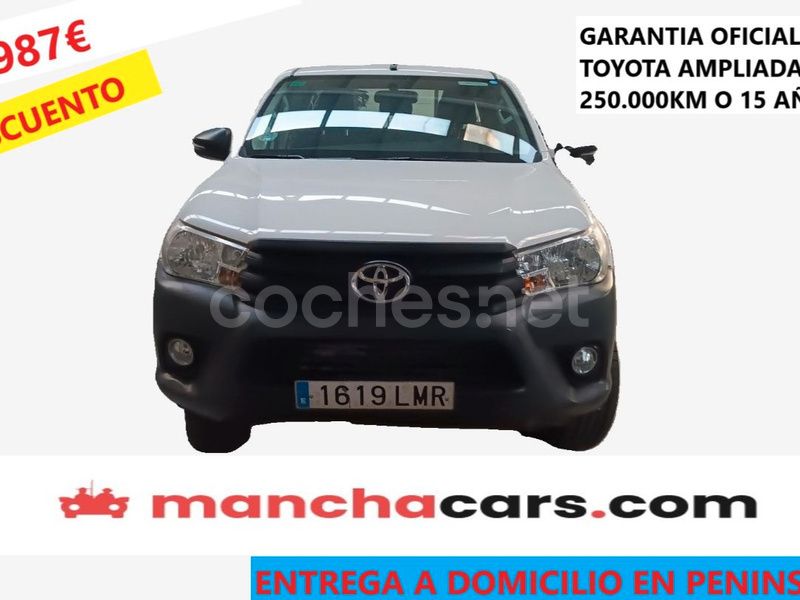 Blanco Usado 2021 Toyota HiLux Recogida | 30.790 € (Precio justo) - Imagen 1/4