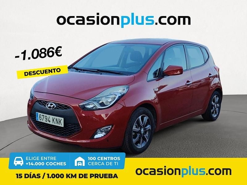 Rojo Usado 2018 Hyundai ix20 Monovolumen | 11.950 € (Precio justo) - Imagen 1/4