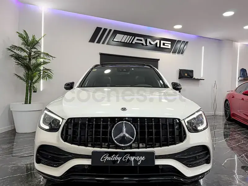 Usado Mercedes GLC220 194 CV (142 kW) 2020 Blanco SUV