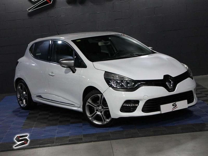 Usado Renault Clio IV GT 120 CV (88 kW) 2015 Blanco Utilitario