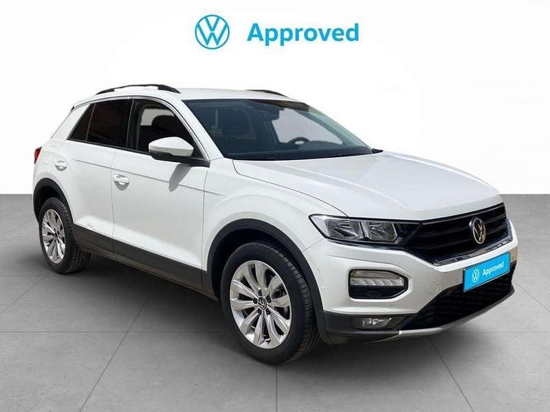 Blanco Usado 2021 VW T-Roc Advance SUV | 20.900 € (Precio justo) - Imagen 1/4