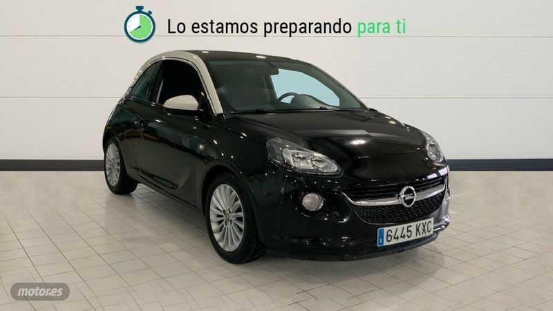Usado Opel Adam Glam 87 CV (63 kW) 2019 Negro Utilitario