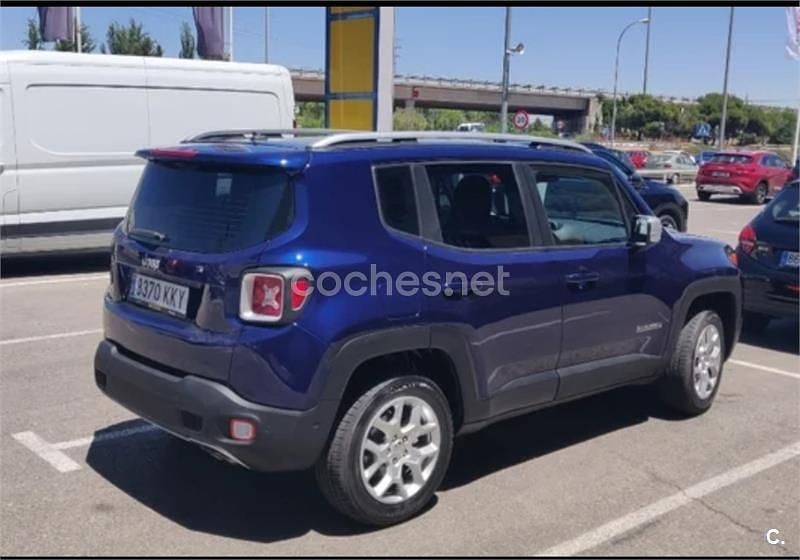 Usado Jeep Renegade Limited 170 CV (125 kW) 2018 Azul SUV