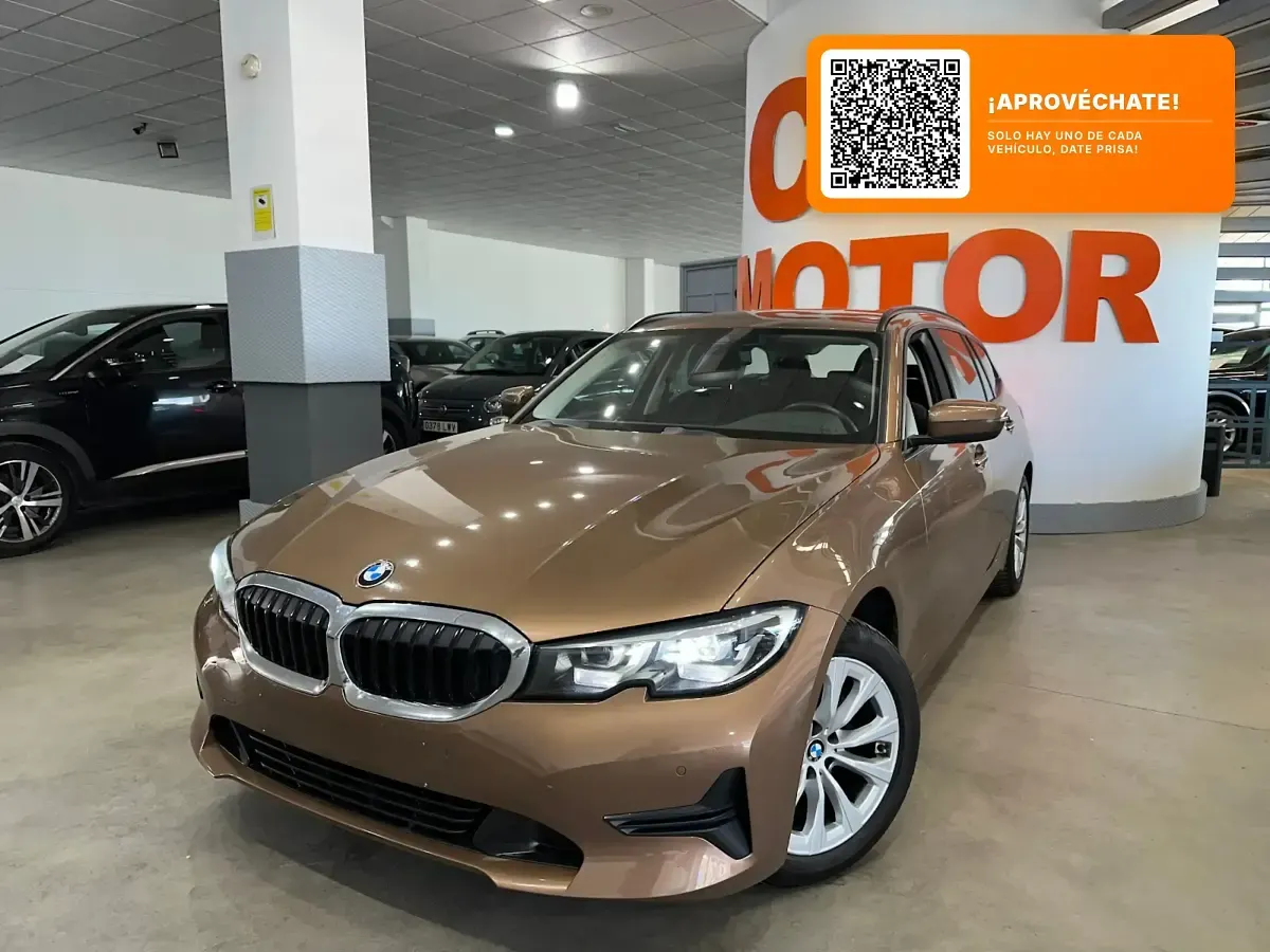 Usado BMW 320 190 CV (139 kW) 2020 Marrón Utilitario