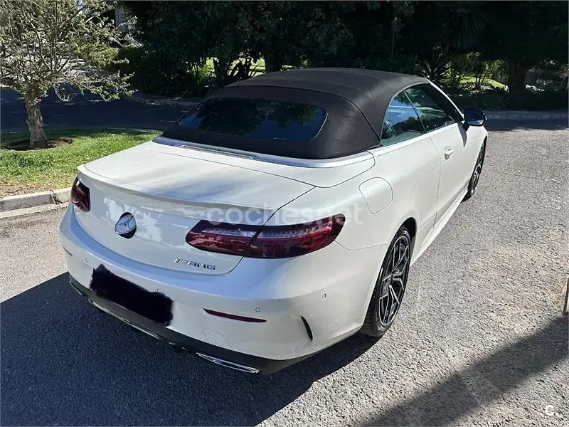 Usado Mercedes E220 194 CV (142 kW) 2022 Blanco Descapotable