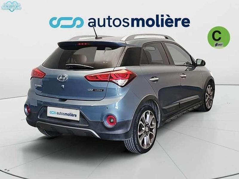 Usado Hyundai i20 Style 120 CV (88 kW) 2016 Azul Utilitario