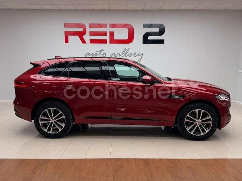 Brugt Jaguar F-Pace R-Sport 180 HK (132 kW) 2018 Rød SUV