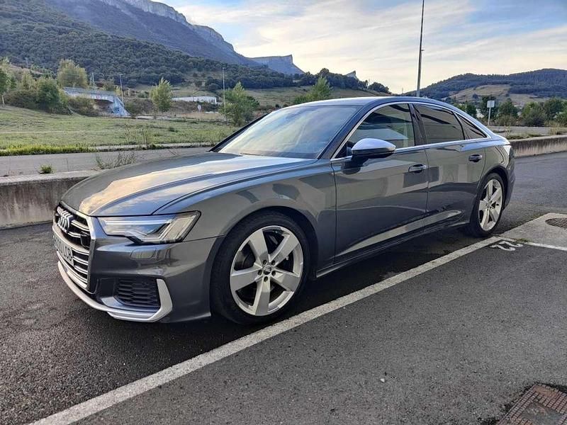Usado Audi S6 S-Line 349 CV (256 kW) 2019 Plateado Berlina