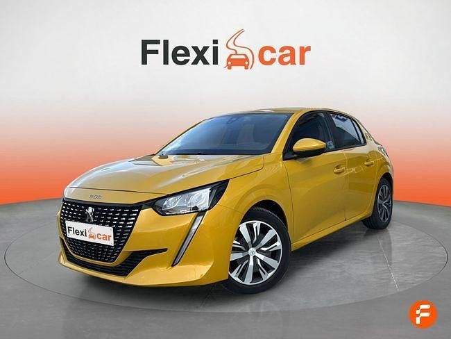 Usado Peugeot 208 Allure 100 CV (73 kW) 2020 Amarillo Utilitario
