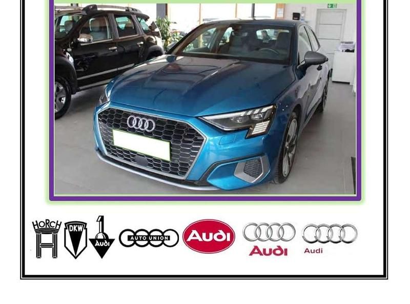 Azul Usado 2020 Audi A3 Sportback Edition .1 Utilitario | 26.870 € (Un poco caro) - Imagen 1/4
