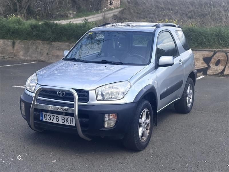 Usado Toyota RAV4 Sol 150 CV (110 kW) 2001 Gris / plata SUV