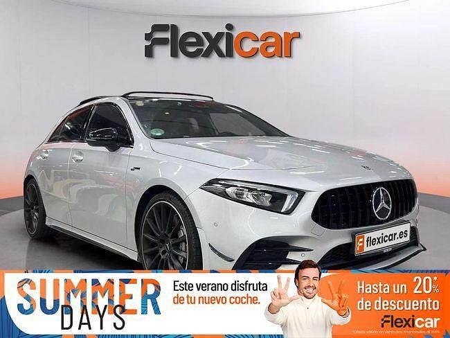Gris Usado 2020 Mercedes A35 AMG AMG Utilitario | 43.990 € (Un poco caro) - Imagen 1/4