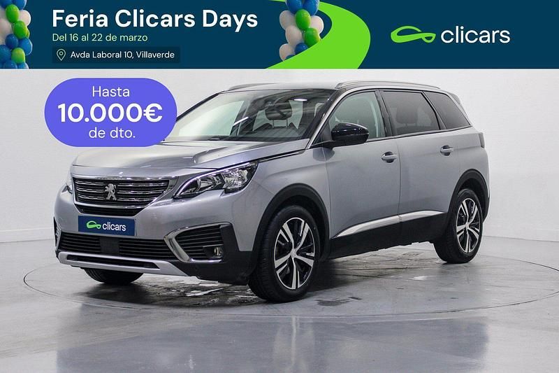 Usado Peugeot 5008 Allure 130 CV (95 kW) 2020 Gris SUV