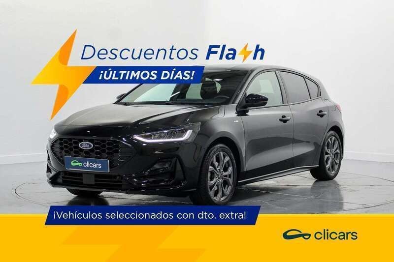 Plateado Usado 2022 Ford Focus ST-Line Utilitario | 16.390 € (Buen precio) - Imagen 1/4