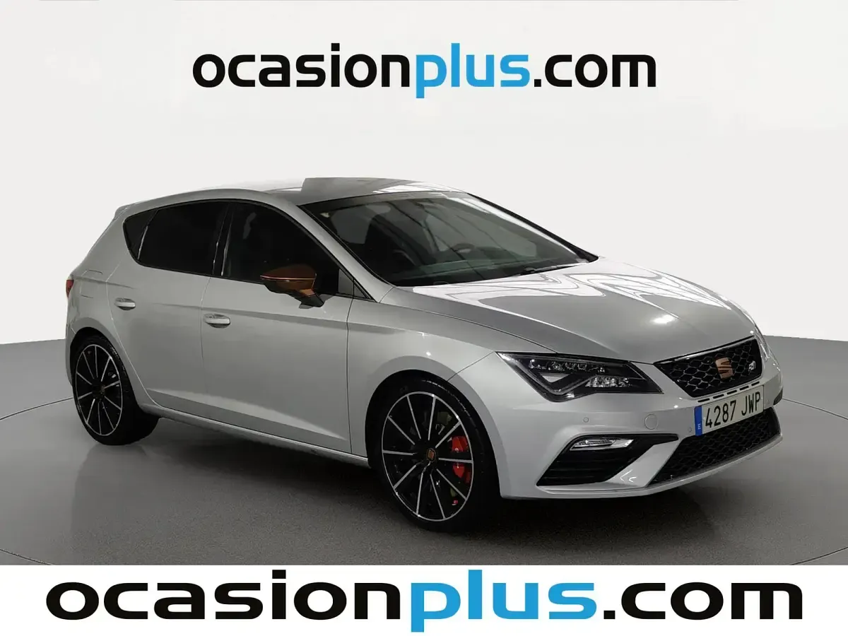 Usado Seat Leon CUPRA 300 CV (220 kW) 2017 Gris plata Utilitario