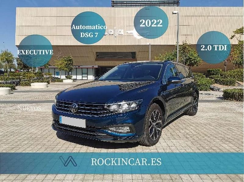 Gris Usado 2022 VW Passat Executive Berlina | 18.990 € (Buen precio) - Imagen 1/4