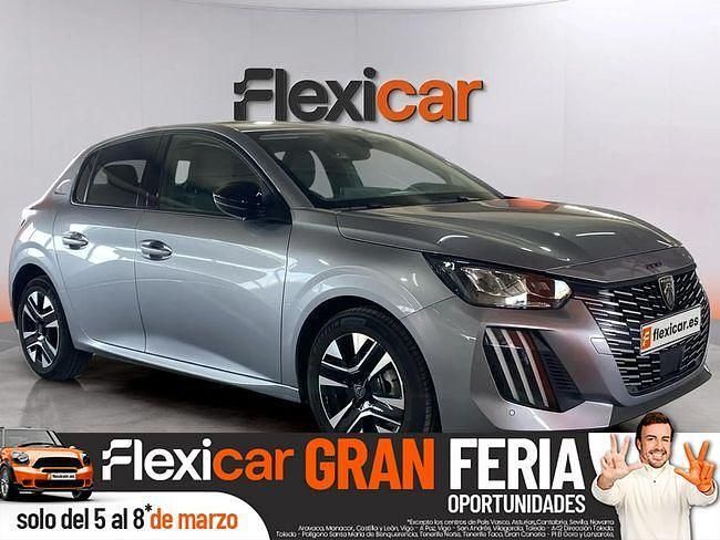 Usado Peugeot 208 Allure 100 CV (73 kW) 2025 Gris Utilitario