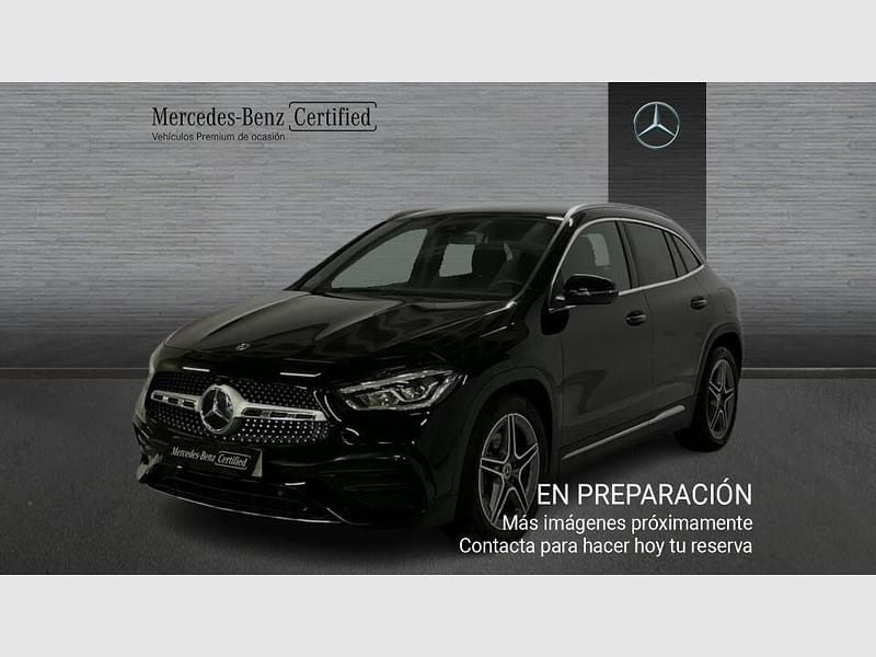 Negro Usado 2022 Mercedes GLA200 AMG line SUV | 34.990 € (Precio justo) - Imagen 1/4
