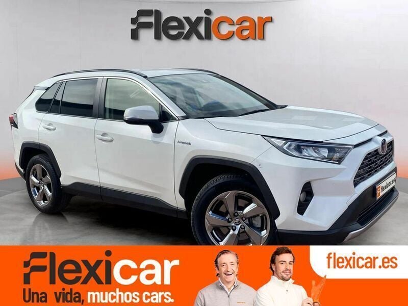 Blanco Usado 2021 Toyota RAV4 Hybrid Advance SUV | 30.290 € (Buen precio) - Imagen 1/4