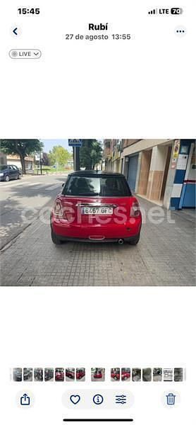 Usado Mini ONE 90 CV (66 kW) 2008 Rojo Utilitario
