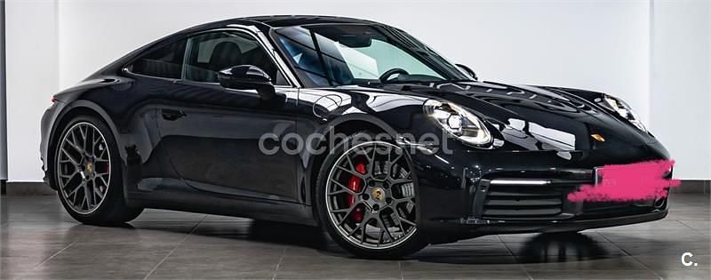 Negro Usado 2021 Porsche 911 Carrera 4S Coupe | 149.500 € (Caro) - Imagen 1/4