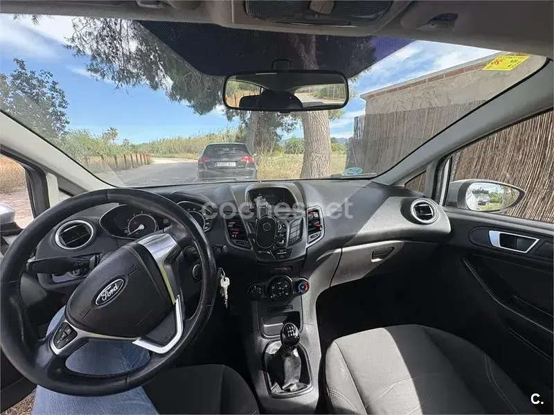 Usado Ford Fiesta Trend 82 CV (60 kW) 2017 Gris / plata Utilitario