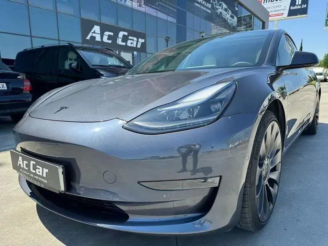 Usado Tesla Model 3 Performance 359 kW (489 CV) 2021 Gris Berlina
