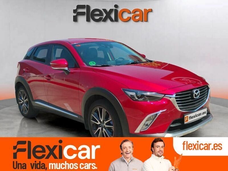 Rojo Usado 2017 Mazda CX-3 Sky SUV | 18.490 € (Precio justo) - Imagen 1/4