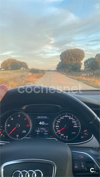 Usado Audi A4 143 CV (105 kW) 2013 Negro Berlina