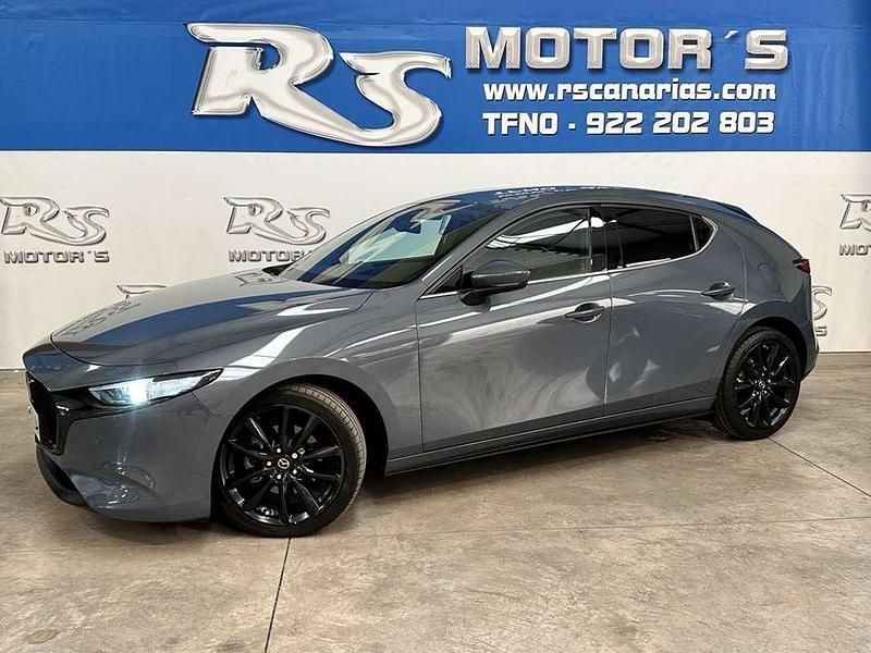 Gris Usado 2020 Mazda 3 Utilitario | 20.500 € (Un poco caro) - Imagen 1/4
