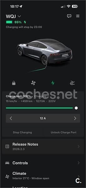 Usado Tesla Model S 397 kW (541 CV) 2021 Eléctrico Utilitario