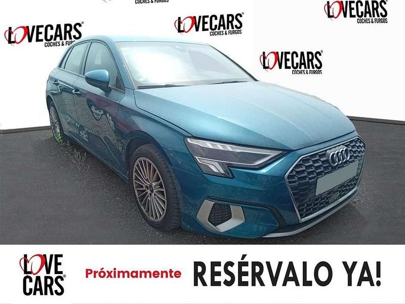 Azul Usado 2020 Audi A3 Sportback Advanced Utilitario | 21.900 € (Precio justo) - Imagen 1/1
