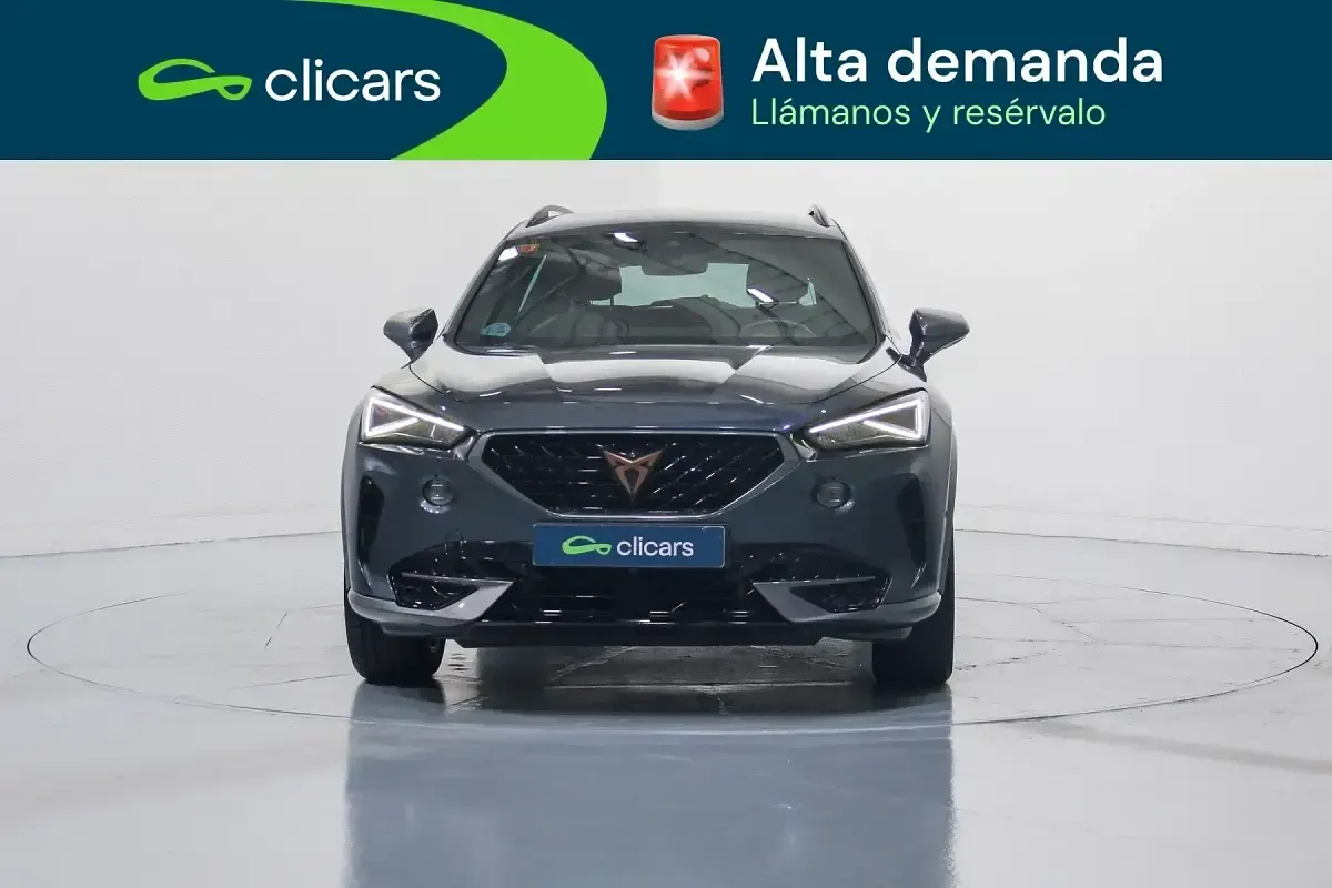 Usado Cupra Formentor 150 CV (110 kW) 2021 Gris / plata SUV