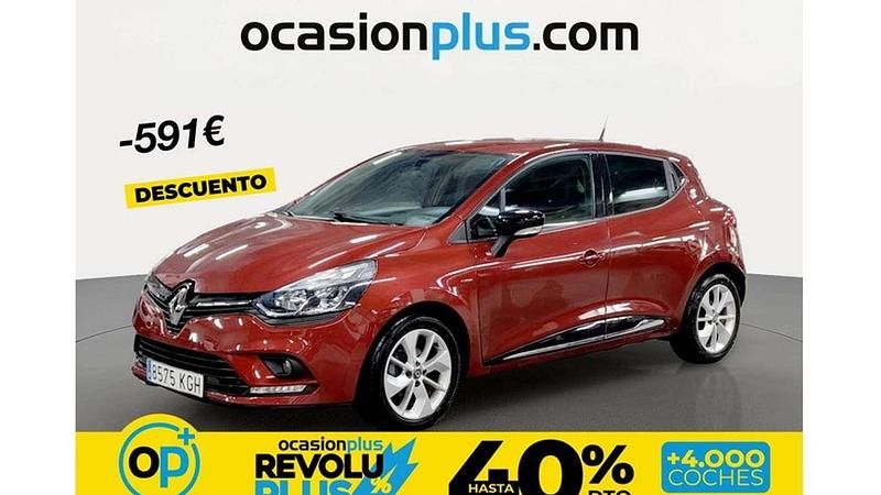 Usado Renault Clio IV LIMITED 90 CV (66 kW) 2017 Rojo Utilitario
