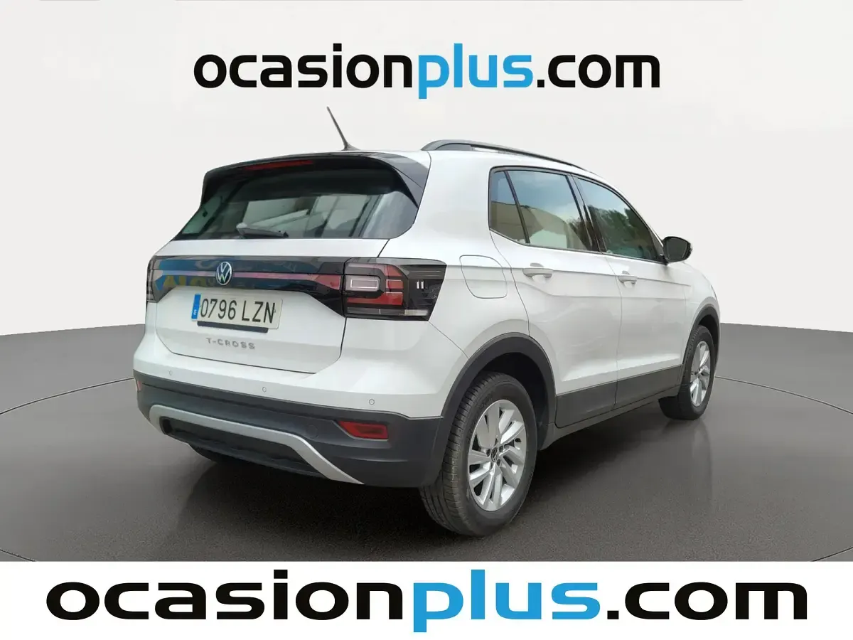 Usado VW T-Cross Advance 95 CV (69 kW) 2022 Blanco SUV