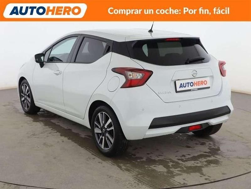 Usado Nissan Micra N-Connecta 90 CV (66 kW) 2019 Blanco Utilitario