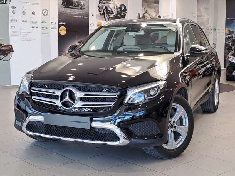 Negro Usado 2017 Mercedes GLC220 SUV | 28.000 € (Precio justo) - Imagen 1/4