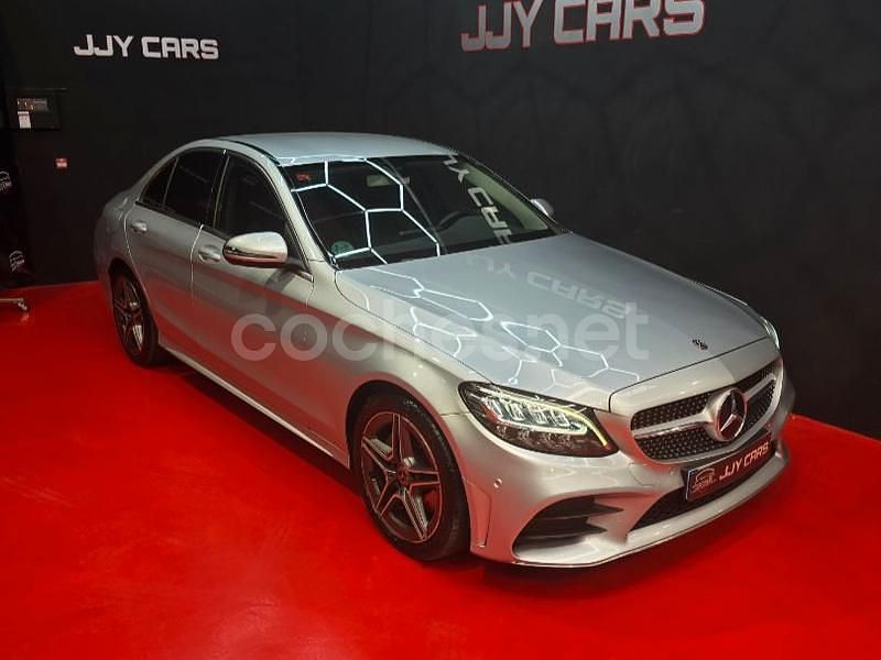 Usado Mercedes C200 160 CV (117 kW) 2019 Gris / plata Berlina