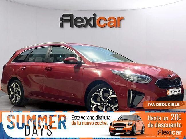 Rojo Usado 2021 Kia Ceed Familiar | 15.490 € (Precio justo) - Imagen 1/4