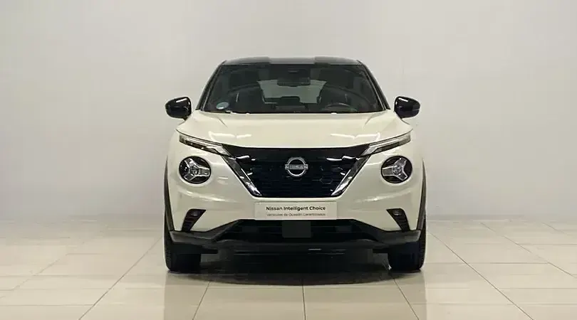 Usado Nissan Juke Tekna 143 CV (105 kW) 2022 Lunar white (metalizado) techo SUV