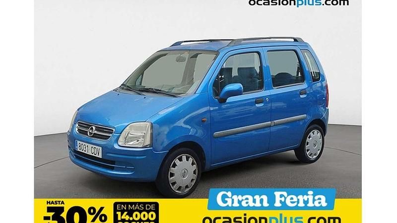 Azul Usado 2003 Opel Agila Monovolumen | 800 € - Imagen 1/4