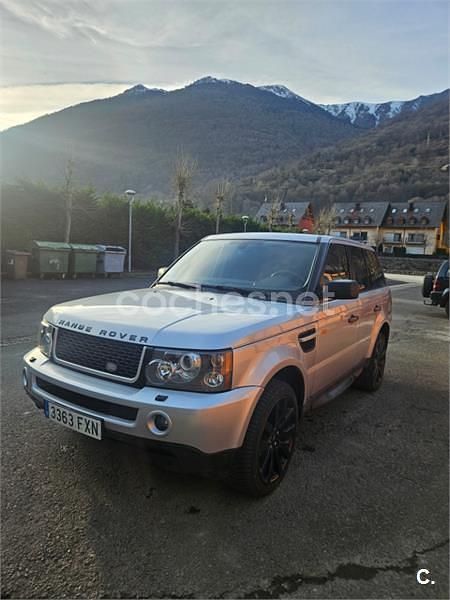 Gris / plata Usado 2008 Land Rover Range Rover Sport HSE SUV | 12.100 € (Un poco caro) - Imagen 1/4