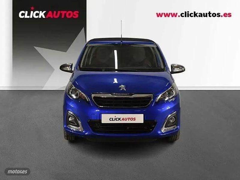 Usado Peugeot 108 Allure 72 CV (52 kW) 2021 Azul Descapotable